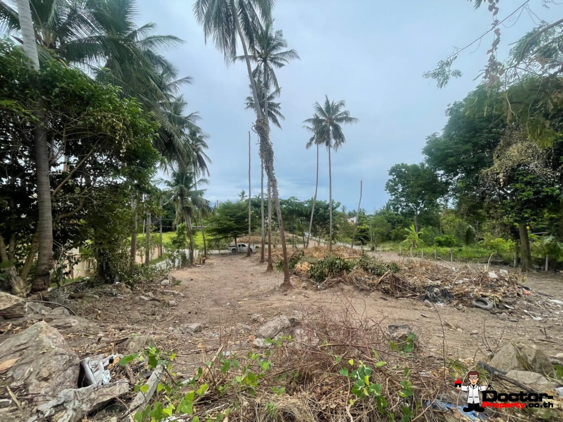 1308 sqm of Sea View Land in Bo Phut, Koh Samui – For Sale